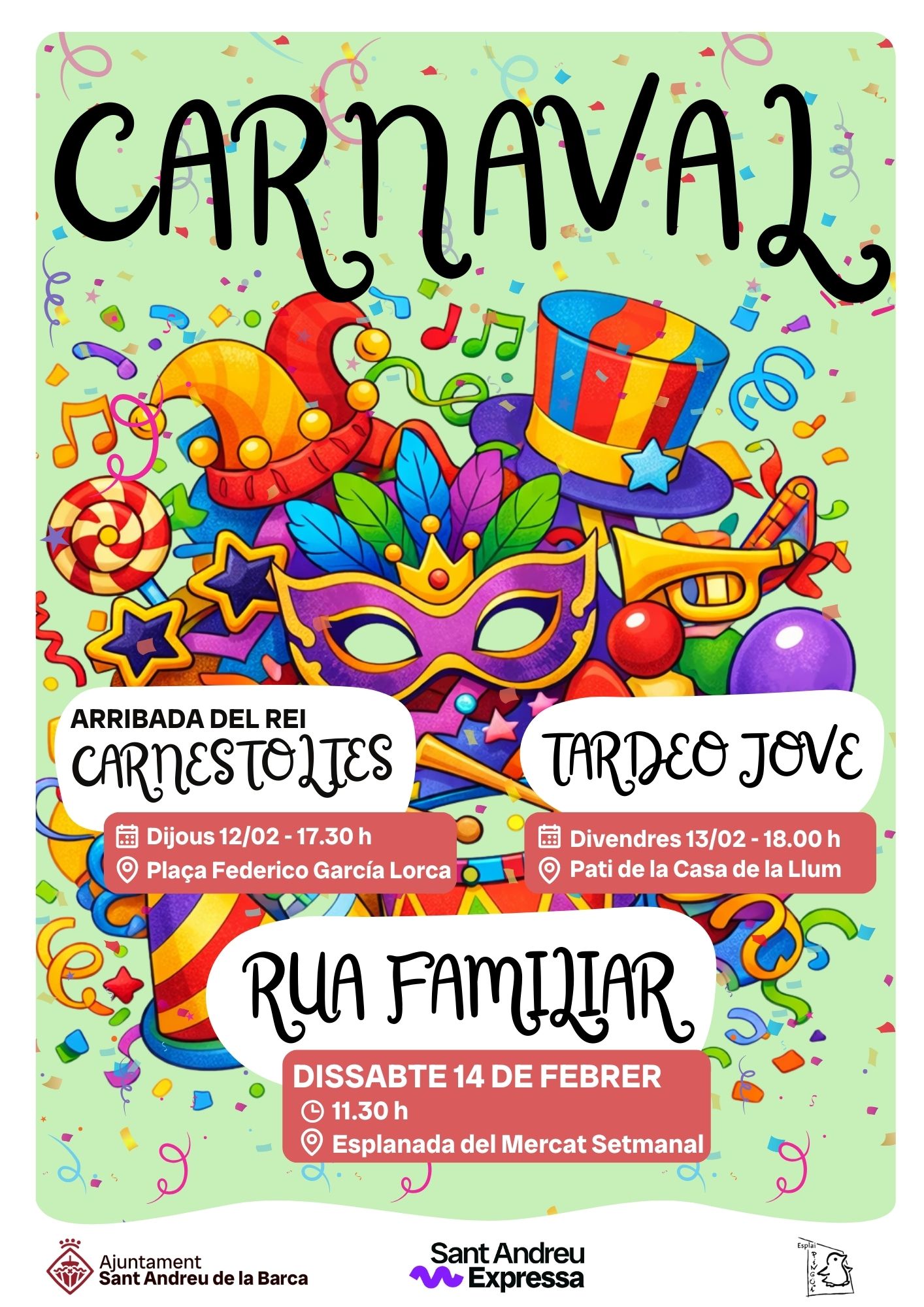 ARRIBADA DEL REI CARNESTOLTES